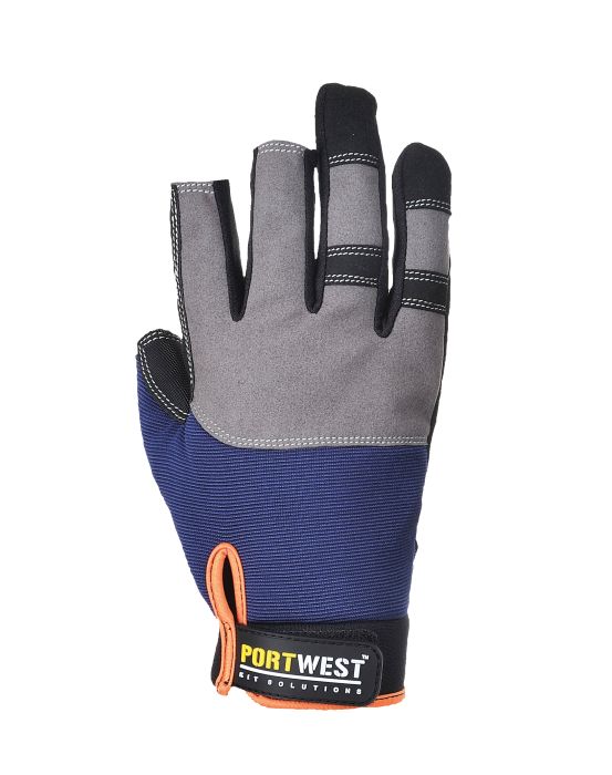 Picture of Portwest - Navy Impact Glove  , Size: XL , A740NARXL