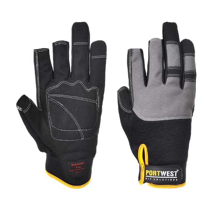 Picture of Portwest - Powertool Pro Glove Black , Size: XL , A740BKRXL