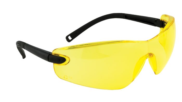 Picture of Portwest - Profile Safety Spectacles -  Amber PW34AMR