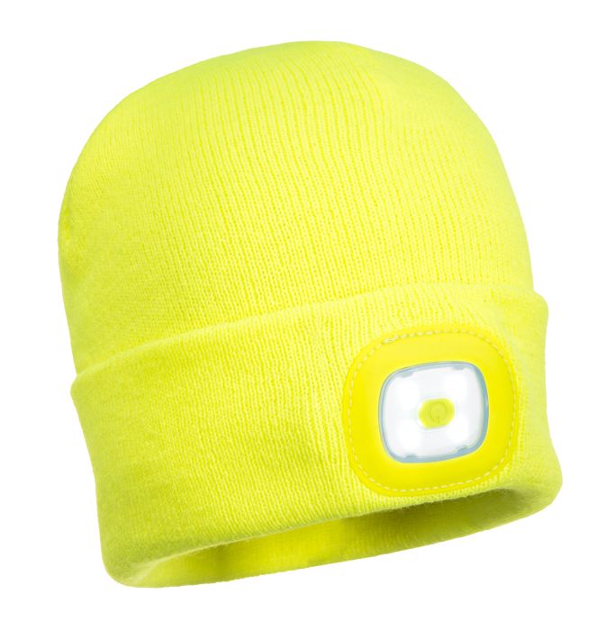 Picture of Portwest - Rechargable Led Beanie  Yellow , B029YER 