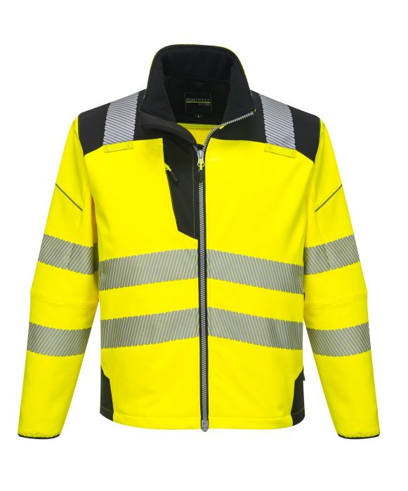 Picture of Portwest - Vision Hi-Vis Softshell Jacket ,Size: Large , T402YBRL 