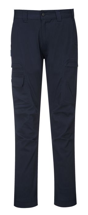 Picture of Portwest - Kx3 Cargo Trousers Navy Uk 32 E , Size: 32 , T801NAR32