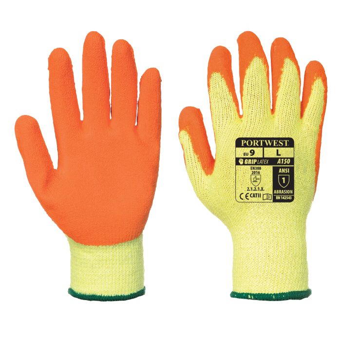 Picture of Portwest - Fortis Grip Glove Pair , Size: XXL , A150ORRXXL 