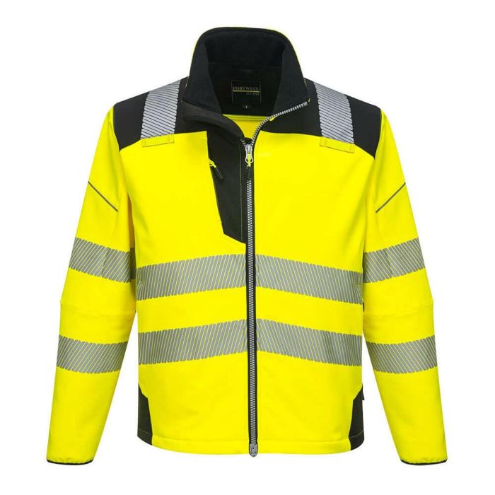 Picture of Portwest - Vision Hi-Vis Softshell Jacket ,Size: Med , T402YBRM 