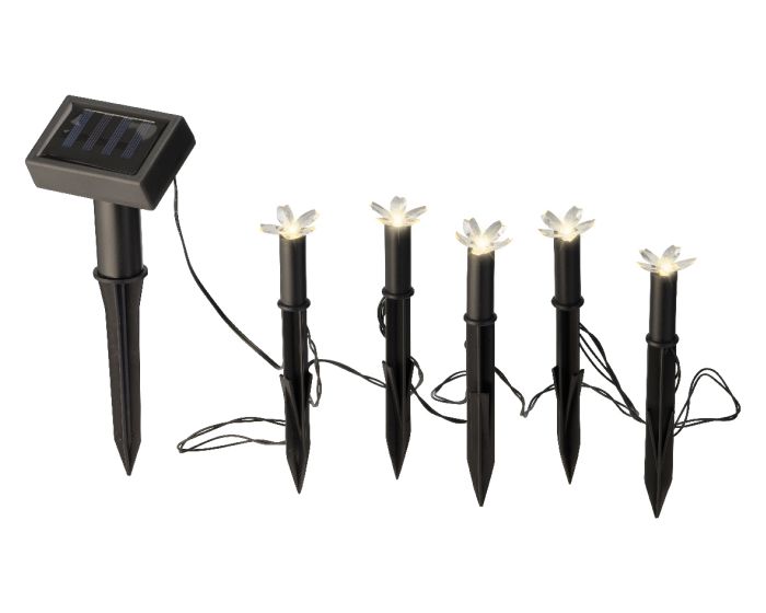 Picture of 5 Pack Solar Stake Light 1 of 3 Assorted