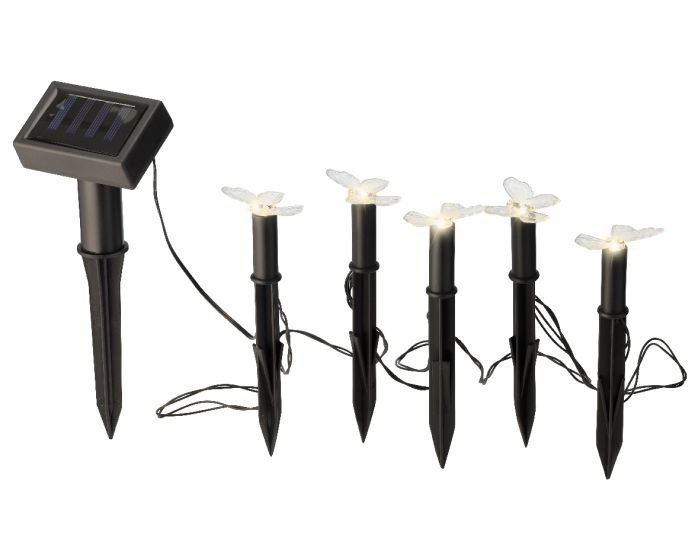 Picture of 5 Pack Solar Stake Light 1 of 3 Assorted