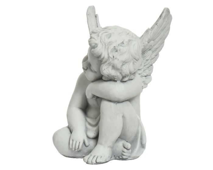 Picture of Cherub Statue Polymagnesium Angel
