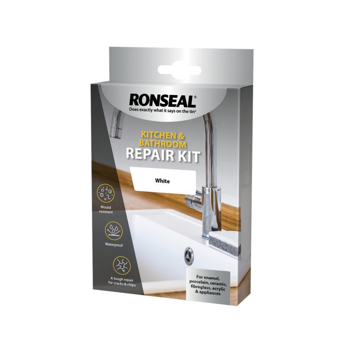 Picture of Ronseal Kitchen & Batroom Enamel Repair Kit White