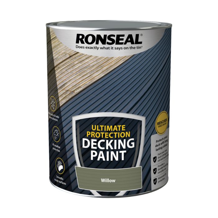 Picture of Ronseal 5ltr Ultimate Protection Decking Paint Willow