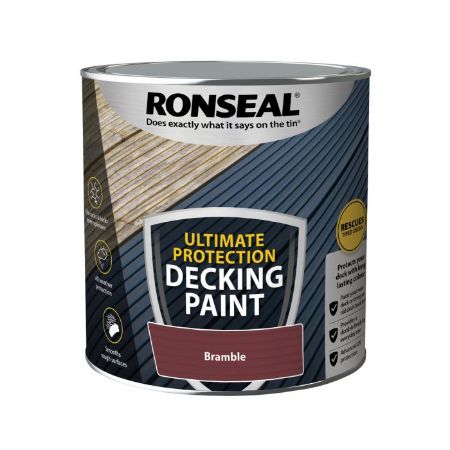 Picture of Ronseal 2.5ltr Ultimate Protecton Deck Paint Bramble