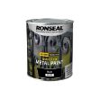 Picture of Ronseal 750ml  Direct To Metal Paint Black Gloss
