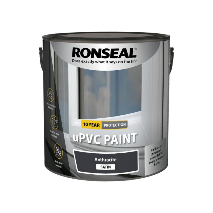 Picture of Ronseal 2.5ltr  Upvc Paint Anthracite Satin