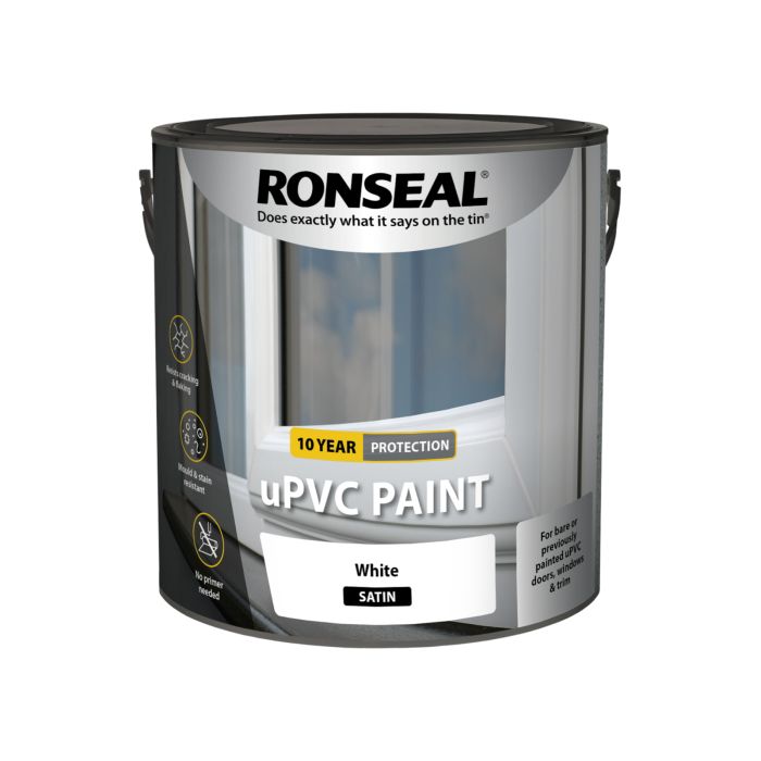 Picture of Ronseal 2.5ltr  Upvc Paint White Satin