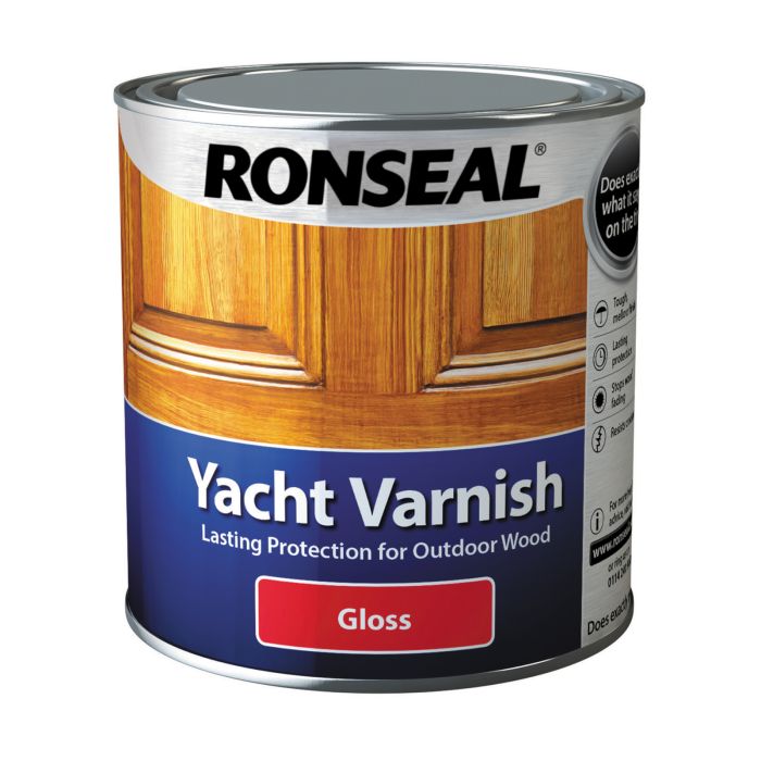 Picture of Ronseal 1ltr Exterior Yacht Varnish Gloss