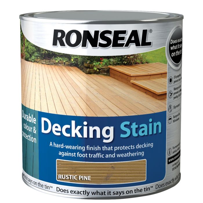 Picture of Ronseal 2.5l Decking Stain Rustic Pine
