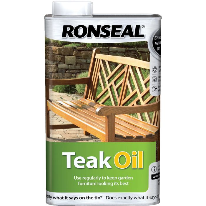 Picture of Ronseal 1lt Teak Oil Clear 