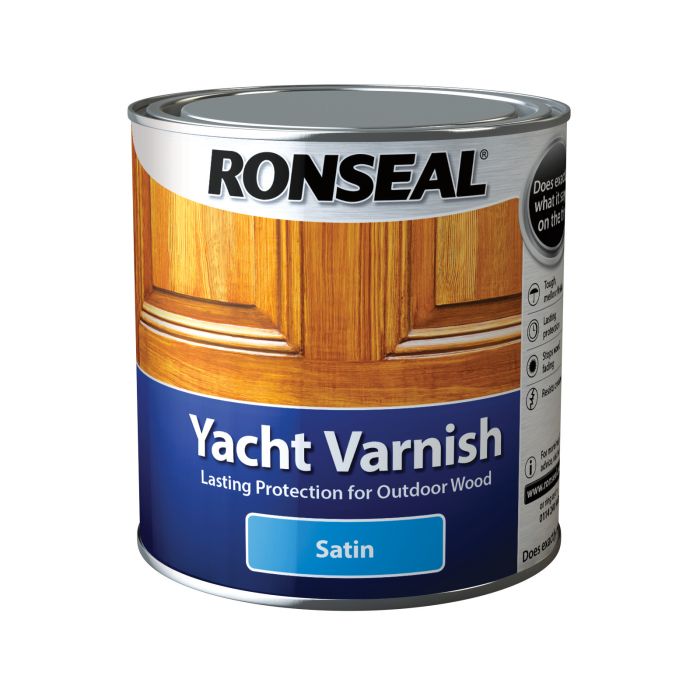 Picture of Ronseal 1ltr  Exterior Yacht Varnish Satin