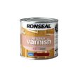 Picture of Ronseal 250ml Diamond Hard Interior Varnish Satin Teak