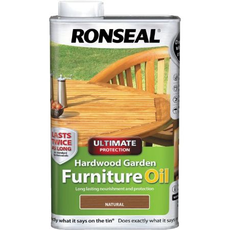 Picture of Ronseal 1ltr Ultimate Protecton Hardwood Furniture Oil Clear