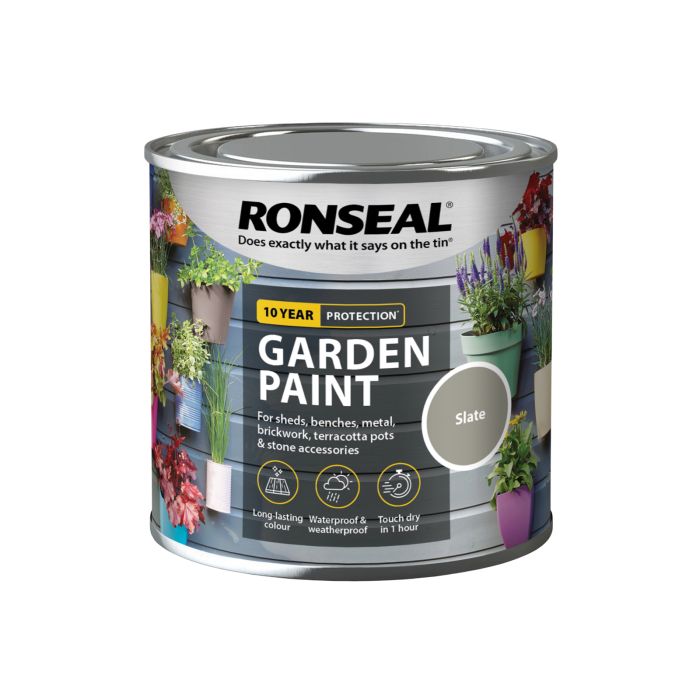 Picture of Ronseal 250ml  Garden Paint Slate