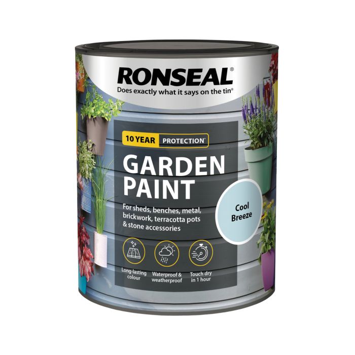 Picture of Ronseal 750ml Garden Paint Cool Breeze