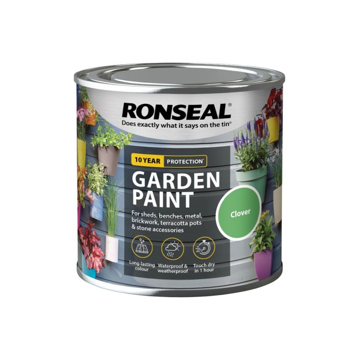 Picture of Ronseal 250ml  Garden Paint Clover