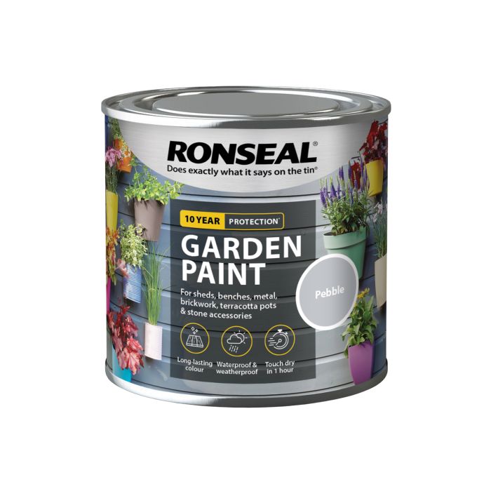 Picture of Ronseal 250ml Garden Paint Pebble