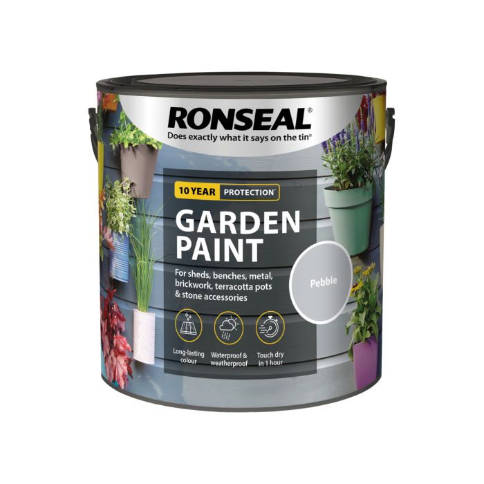 Picture of Ronseal 2.5ltr  Garden Paints Pebble