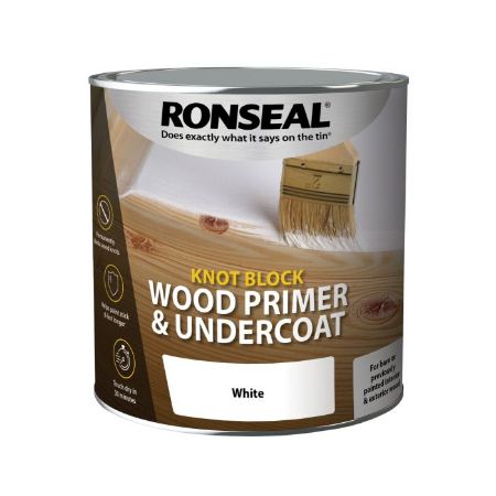 Picture of Ronseal 2.5ltr  Knot Block Primer And Undercoat White