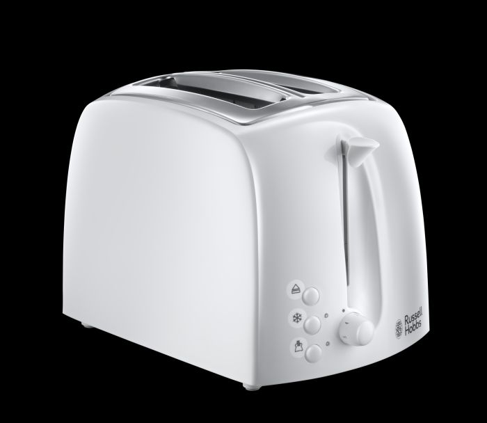 Picture of Russell Hobbs Textures 2 Slice White Toaster