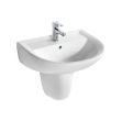 Picture of Armitage Shanks - Sandringham 21 Washbasin 55cm, 1 Taphole, With Overflow No Chainstay Hole