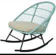 Picture of Lisbon Wicker Rocking Chair Mint