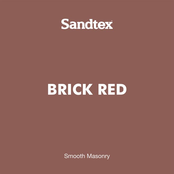 Picture of 5lt Sandtex Microseal Smooth Masonry Brick Red