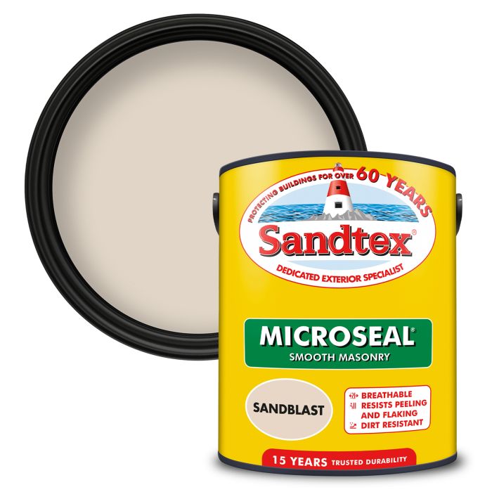 Picture of 5lt Sandtex Microseal Smooth Masonry Sandblast