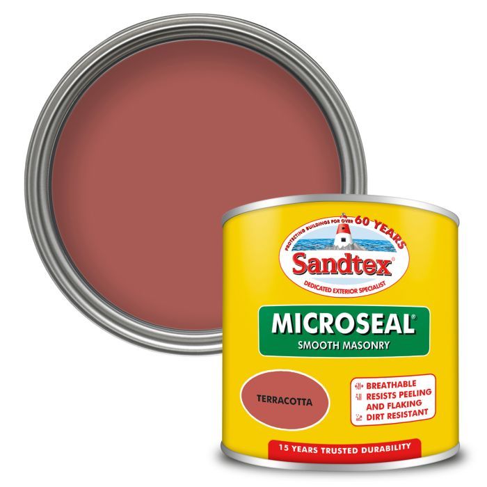 Picture of 150ml Sandtex Microseal Smooth Masonry Terracotta