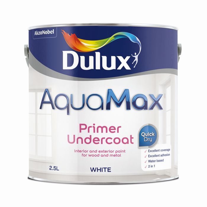 Picture of 2.5l Dulux Aquamax Primer Undercoat White