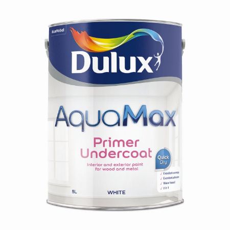 Show details for 5l Dulux Aquamax Primer  Undercoat White Picture of 5l Dulux Aquamax Primer  Undercoat White