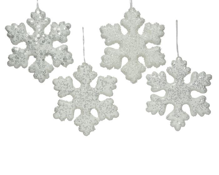 Picture of Snowflake Foam 1 of 4 Assorted