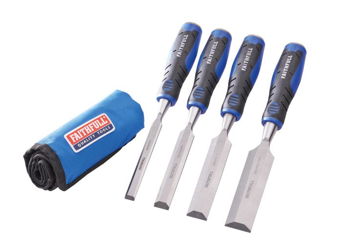 Picture of Xms23chisel4  4 Piece Chisel Set In Roll