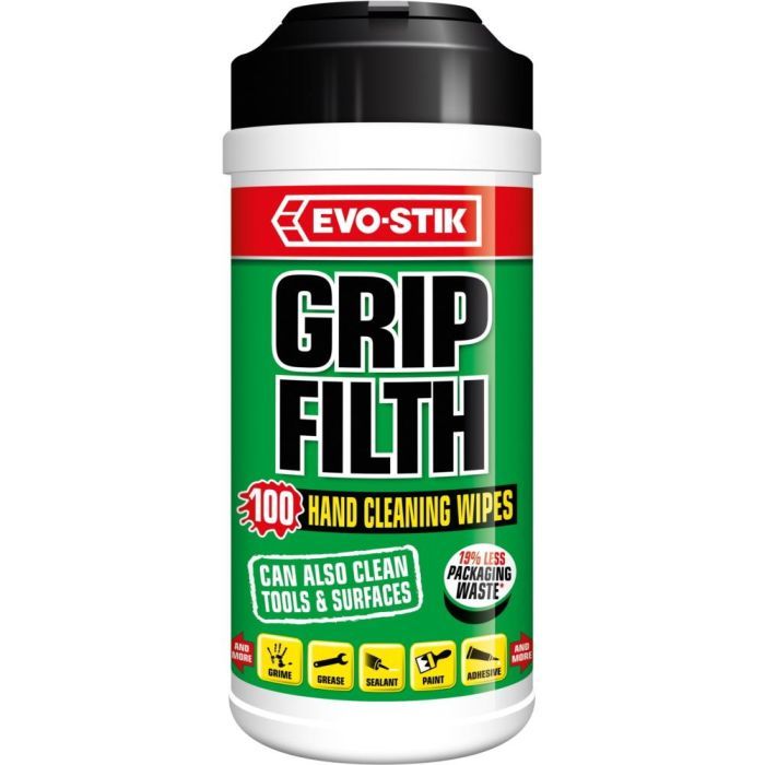 Picture of Gripfilth Tub 100 Wipes