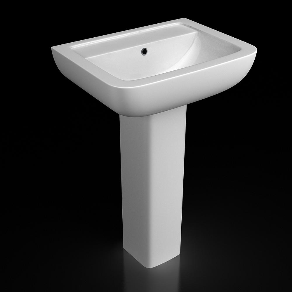 Picture of Lusso 600 Square Floor Mounted Pedestal 