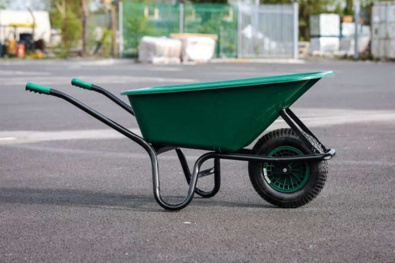 Topline Doyles.Wb64141 100ltr Poly Tub Wheelbarrow