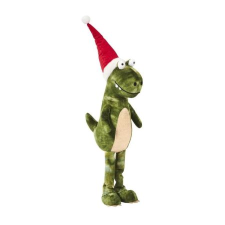 Show details for Green Festive Dino - Large Picture of Green Festive Dino - Large