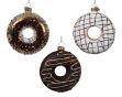 Picture of 123446 Donut Glass Assorted Browns 9.70cm 3col