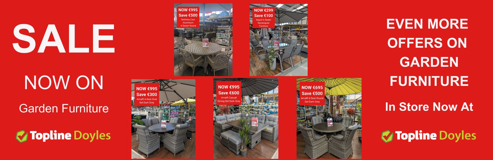 Outdoor Furniture Clearance Sale