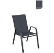 Picture of Textilene Stacking Chair Graphite