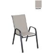 Picture of Textilene Garden Stacking Chair Taupe