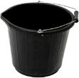 Picture of Black Pvc Bucket K24 3 Gallon Large