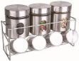 Picture of 8pc Glass & Metal Storage Set