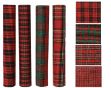 Picture of Deco Fabric Rectangular Check 4ass